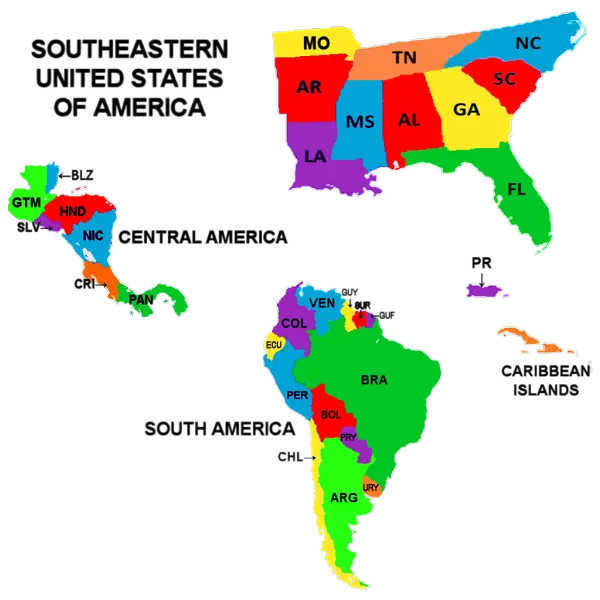 SOAR8 Map of OA Region 8
