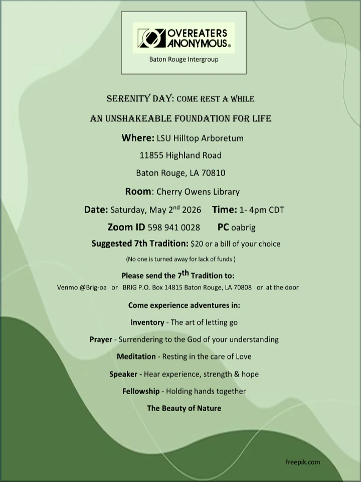 Serenity Day - Baton Rouge, LA